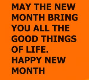 Happy New Month Quotes