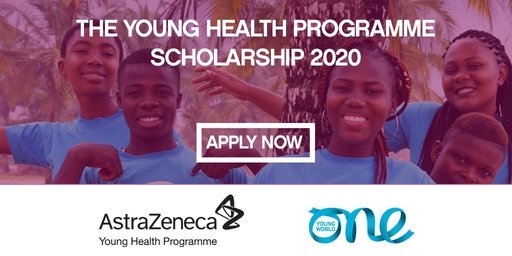 AstraZeneca Young Health Programme Scholarship 2020