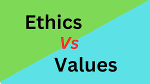 Distinctions Between Ethics and Values