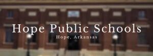 Hope Public Schools Academic Schedule 2023/2024