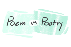 Dissimilarities Between Poem And Poetry