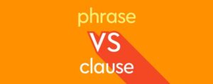 Contrasts Between Phrases and Clauses