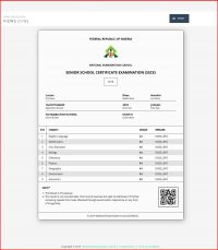 How to Check Neco GCE Result