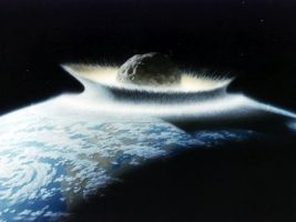 Effects of an Asteroid hitting earth