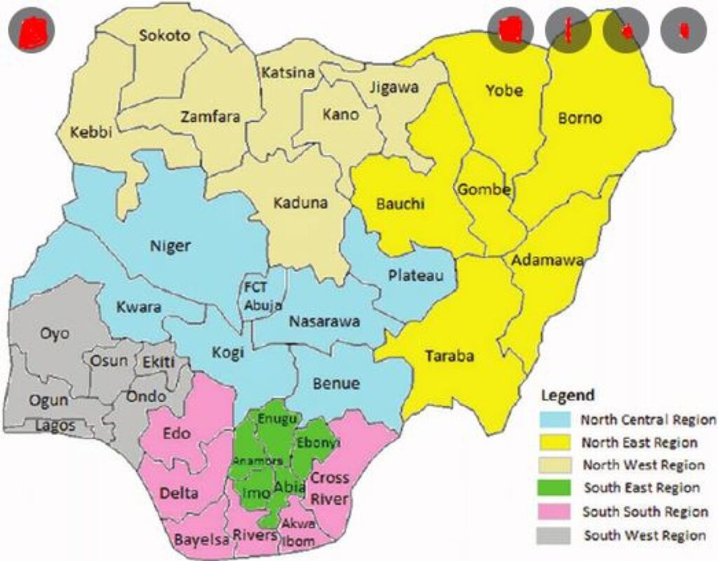 Top 10 Largest States in Nigeria by Land Area My Info Connect